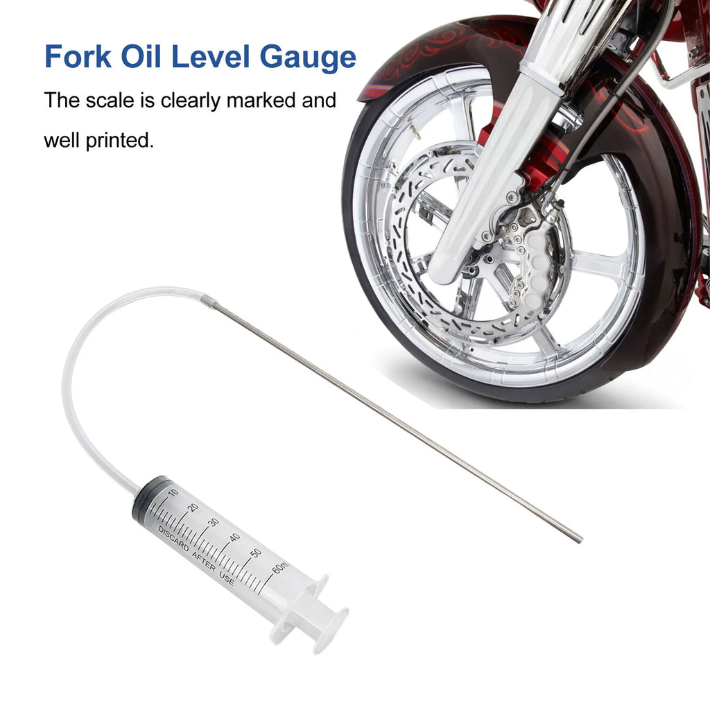 Universal Fork Oil Level Gauge Suspension Level Tuning Shock Adjustable Ring Measuring Tools Mot - Automotive LED Light
