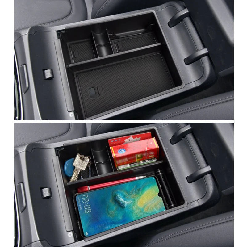 For Hyundai Tucson NX4 2021 2022 2023 Hybrid N Line Car Central Armrest Storage  for Hyundai NX4 - Automotive LED Light