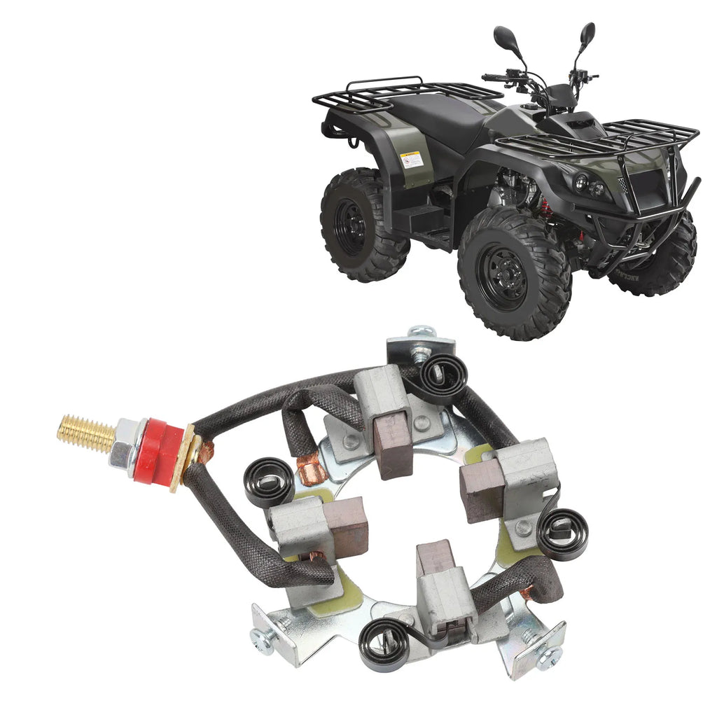 Carbon Brush Holder Repair Kit Construction Winch Motor Carbon Brush Kit Easy Install Compact fo - Automotive LED Light
