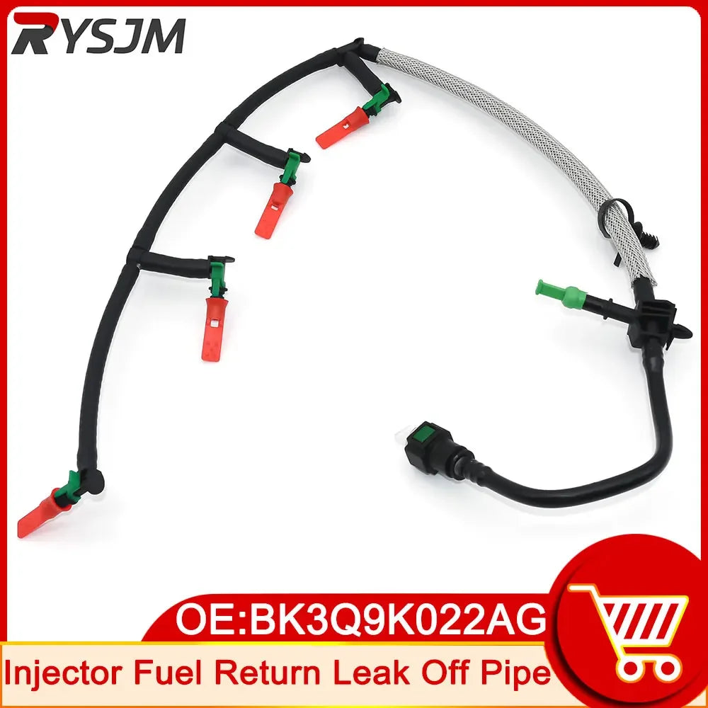 AD BK3Q9K022AG Fuel Leak Off Return Pipe Hose For Ford Transit MK7 MK8 2.2 Diese for Ford MK7 MK8 - Automotive LED Light