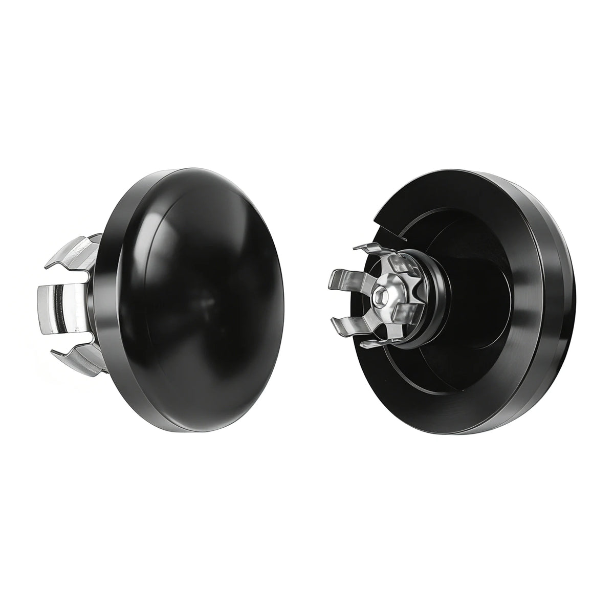 Gloss Black Front Axle Nut Covers Fit for Harley Touring Street Glide Road Glide for Models 2024-2025 - Automotive LED L