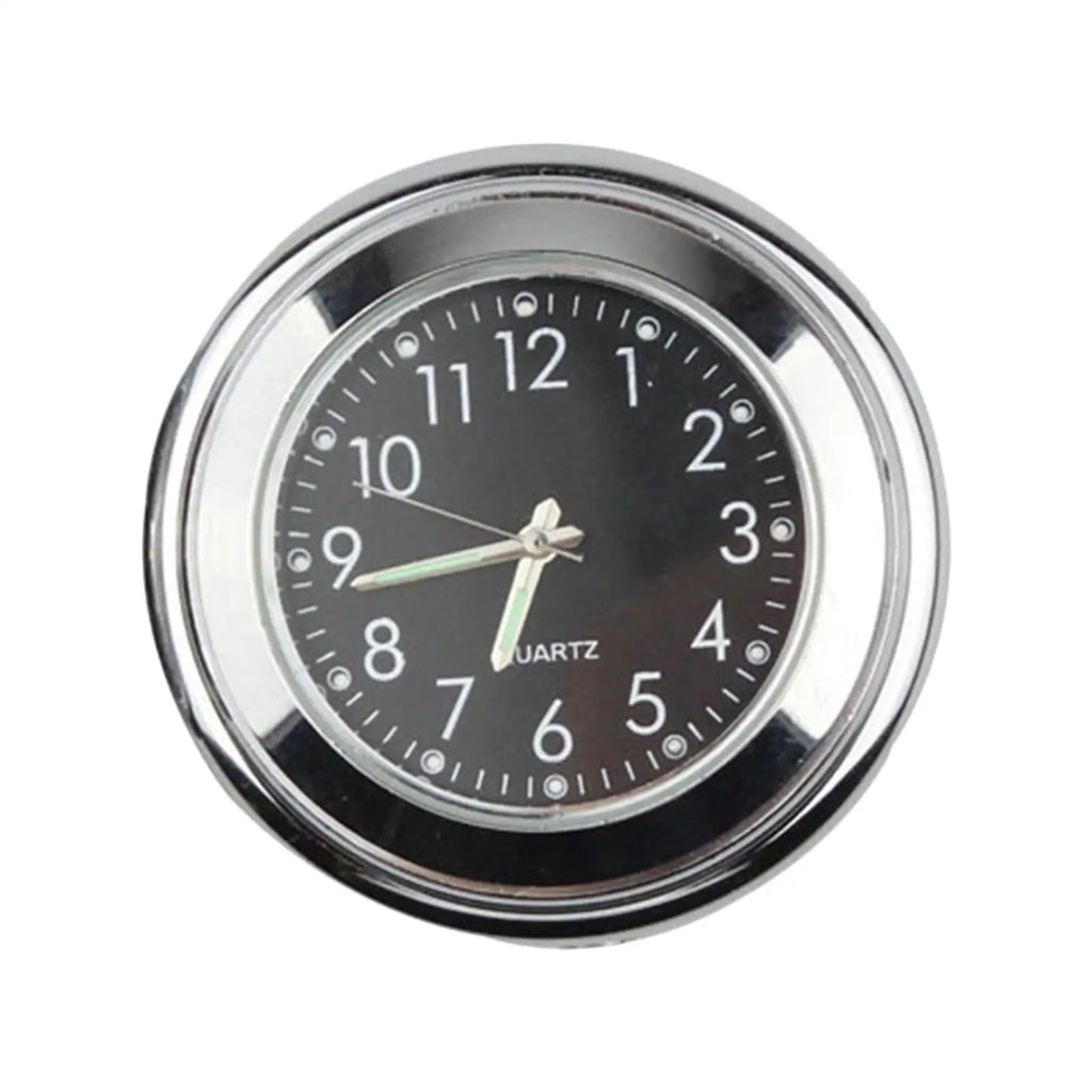 Motorcycle Handlebar Mount Clock Aluminum Waterproof universal yacht - Automotive LED Light