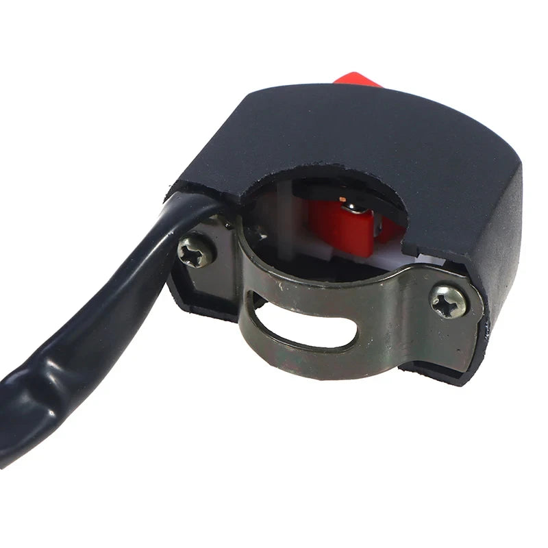 LED Headlight Switches Far Near Three Line Motorcycle Handlebar Switch Button Driving Light Swit - LED Motorcycle Light