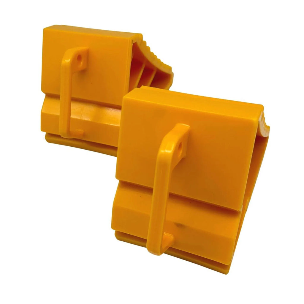 2 Pieces Wheel Chock with Handles Rubber Wheel Chocks Stop Block Replaces for Car Car Truck Trai - Automotive LED Light