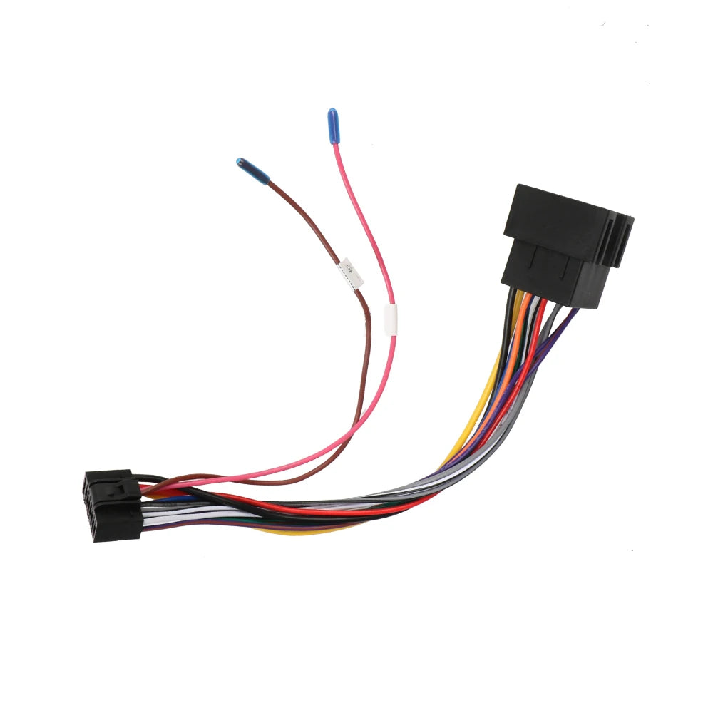 ISO Standard Connector Adapter Car Wire Cable Adapter Car Stereo Radio For ALPINE 16 Pin Plug Ca - Automotive LED Light