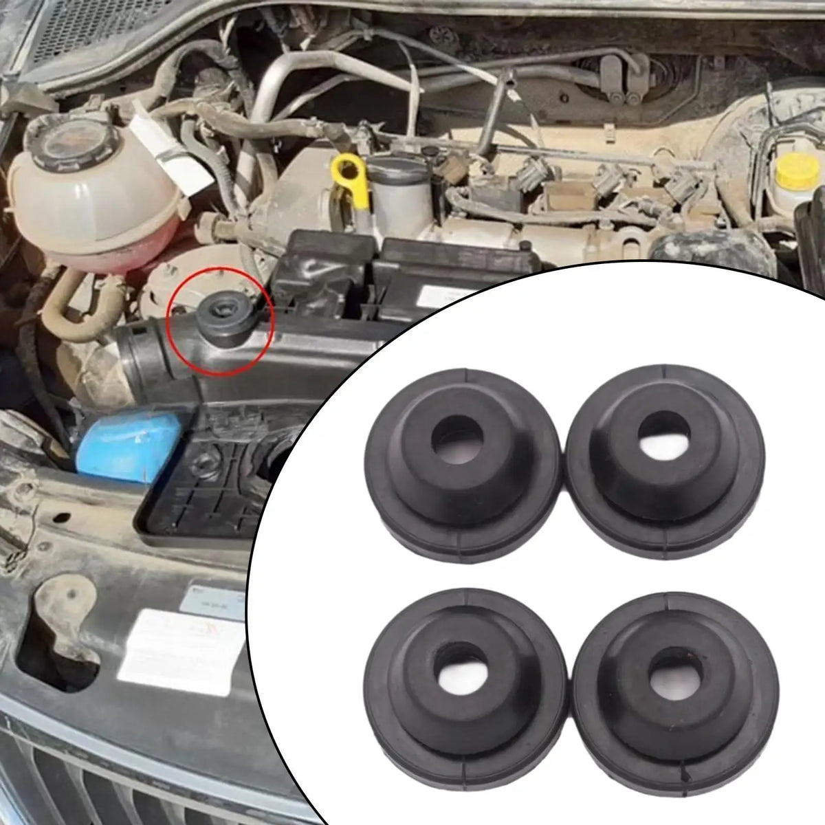 Air Filter Housing Mounting Bush 036129689B Black Supplies Repair Parts for VW Jetta Sportwagen  - Automotive LED Light