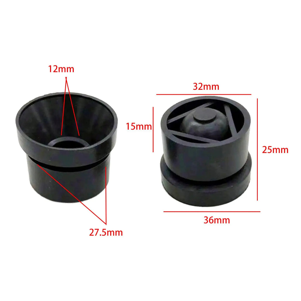 Auto Engine Cover Grommet Connector Rubber Stop Black 06A103226 for Skoda Octavi for Skoda Q5 - Automotive LED Light