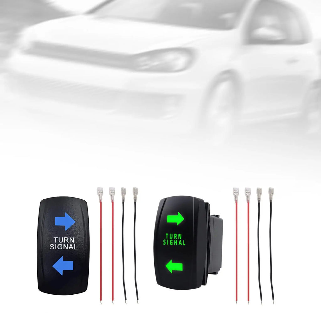 Turn Signal Switch Rocker Switch Turn Signal Kit High Performance 4 Pin Powersports for Campers  - Automotive LED Light