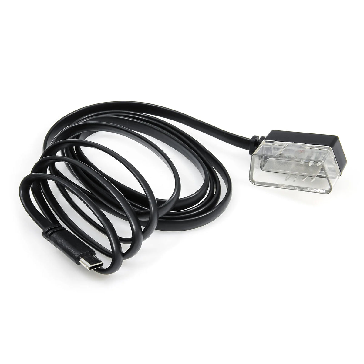 1.8M Obd2 Cable Wire Fit P24 P10-Pro Car Head Up Display Cable Type-C Connecting for P10 P24 - Automotive LED Light