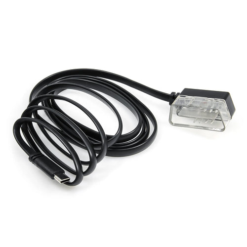 1.8M Obd2 Cable Wire Fit P24 P10-Pro Car Head Up Display Cable Type-C Connecting for P10 P24 - Automotive LED Light