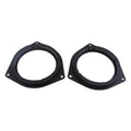 2pcs 6.5 Inch Black Speaker Adapter Bracket for / / Crown / / BYD - Automotive LED Light
