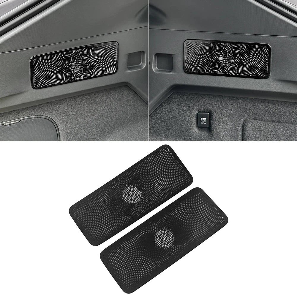 For Xpeng G6 2023 2024 2025 2026 Car Rear Trunk Audio Speaker Trim Cover Loudspe for Audi G6 - Automotive LED Light