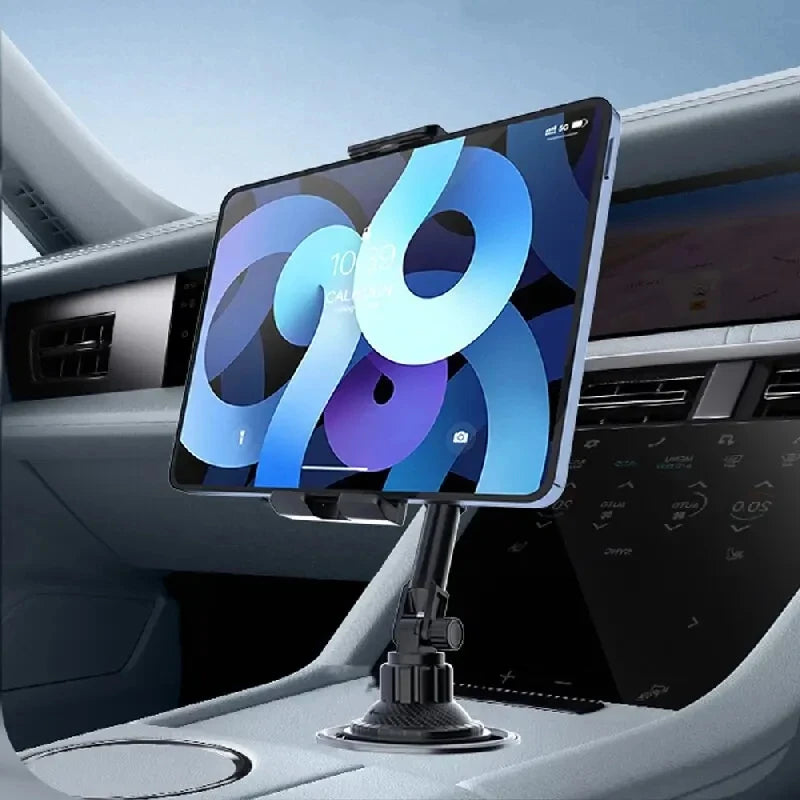Universal Car Tablet Stand 360 Adjustable Phone Mount - Automotive LED Light