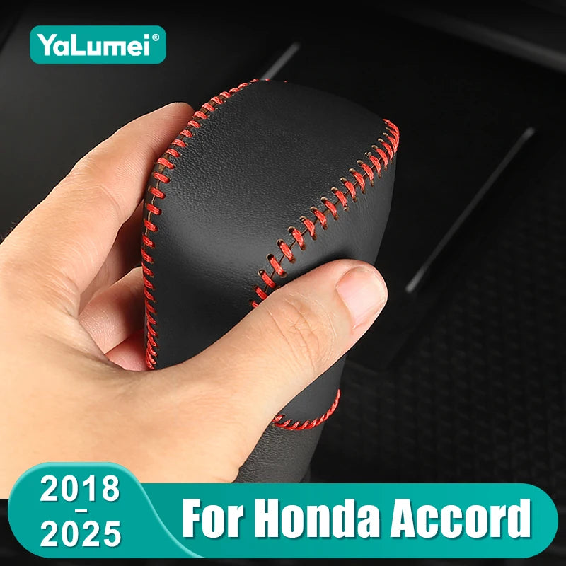 For Honda Accord 10th 11th 2018 2019 2020 2021 2022 2023 2024 2025 Accord 10 11 Leather Car Gear - Automotive LED Light