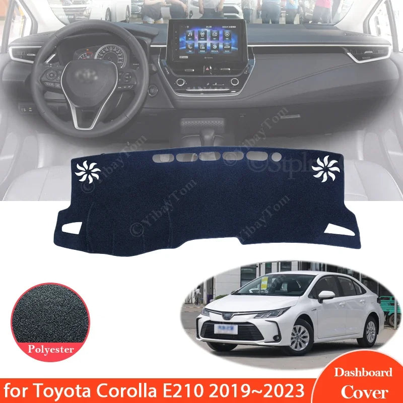 for Toyota Corolla E210 2019 2020 2021 2022 2023 Car Dashboard Cover Protective Pad Dash Board S - Automotive LED Light