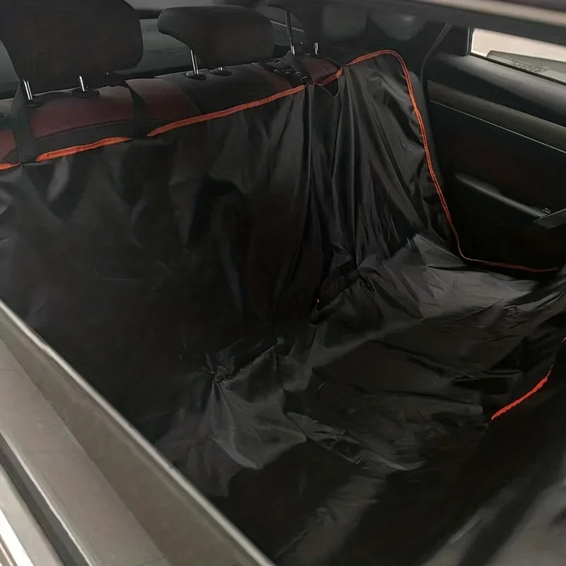 Premium Oxford Cloth Dog Car Seat Cover Durable Waterproof Scratchproof Pet Hammock Cushion Prot - Automotive LED Light