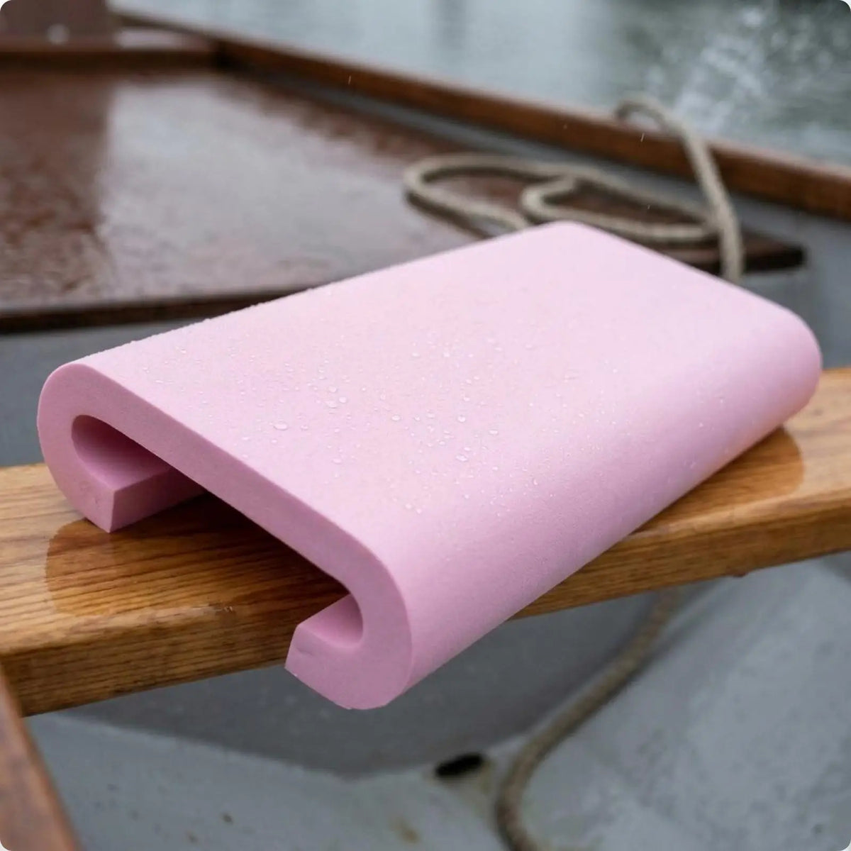 Boat Seat Cushion Waterproof EVA Foam Cushion Anti Slip Wedge Seat Pad - Automotive LED Light