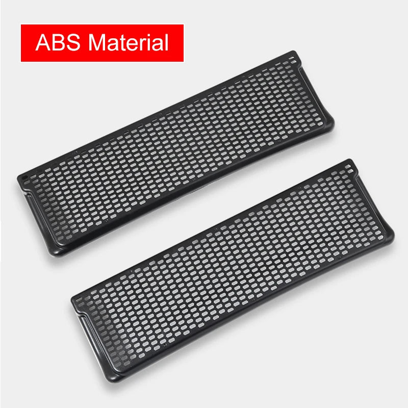 For Tesla Model Y 2021 2022 2023 Car Rear Seat Under Air Vent Duct Outlet Cover Shell Accessorie - Automotive LED Light