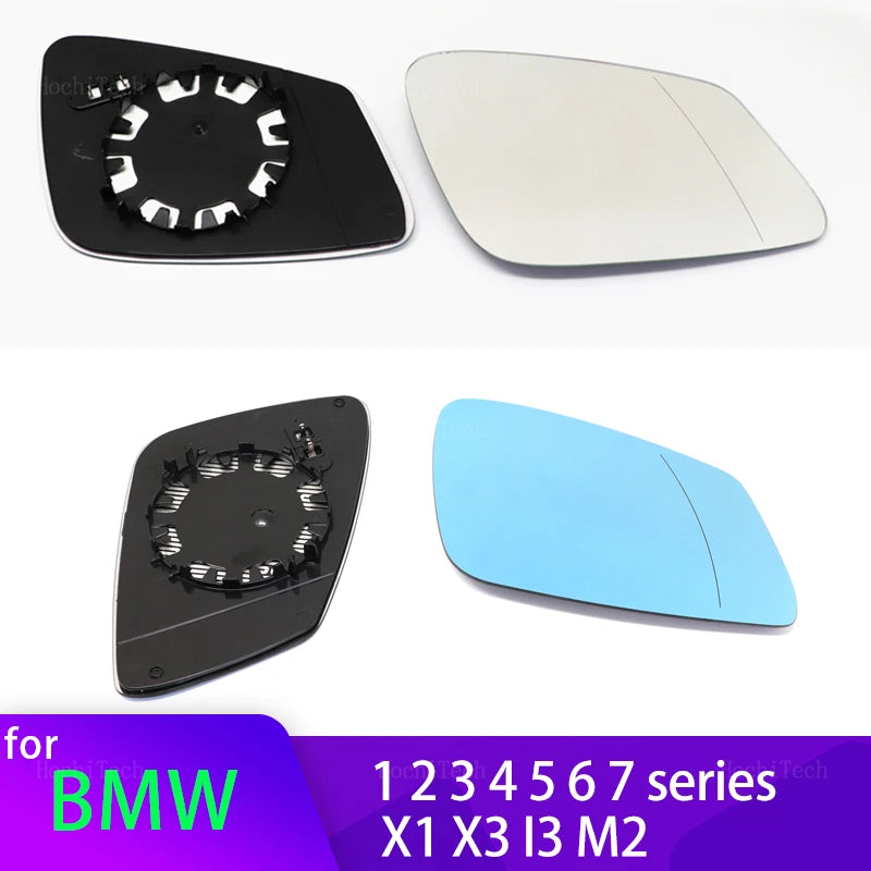 Heating Side Mirror Glass Lens Door Wing Rear View Mirror Glass for BMW X1 E84 F for BMW F20 F22 F31 - Automotive LED Li