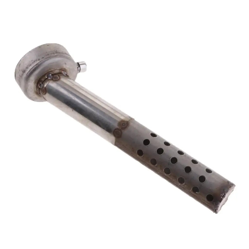 160mm Long Motorcycle Exhaust Can Angled Baffle 48mm - Automotive LED Light