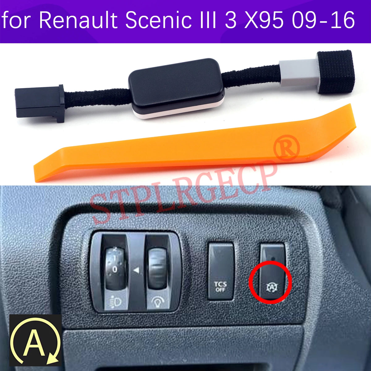 Automatic Stop Start Engine System Off Control Start Stop Canceler Cable for Ren for Renault X95 2009-2016 - Automotive