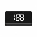 Universal HUD Miles per Hour / KM/H Switchable Digital Car Speedometer Compact - Automotive LED Light
