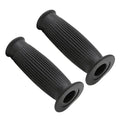 Motorcycle Handlebar Accessory Rubber Hand Grips Retro Style Non Slip for Chopper Bike - Automotive LED Light