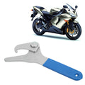 Shock Preload Adjusting Tool Motorcycle Shock Spanner Wrench Adjustable Hooked Jaw Anti Slip for - Automotive LED Light