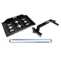 Battery Hold Down Tray Kit, Metal Solid Storage Battery Holder for Automobile, Marine - Automotive LED Light