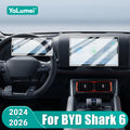 For BYD Shark 6 2024 2025 2026 Car Tempered Glass Protector Film Navigation Dashboard Display Sc - Automotive LED Light