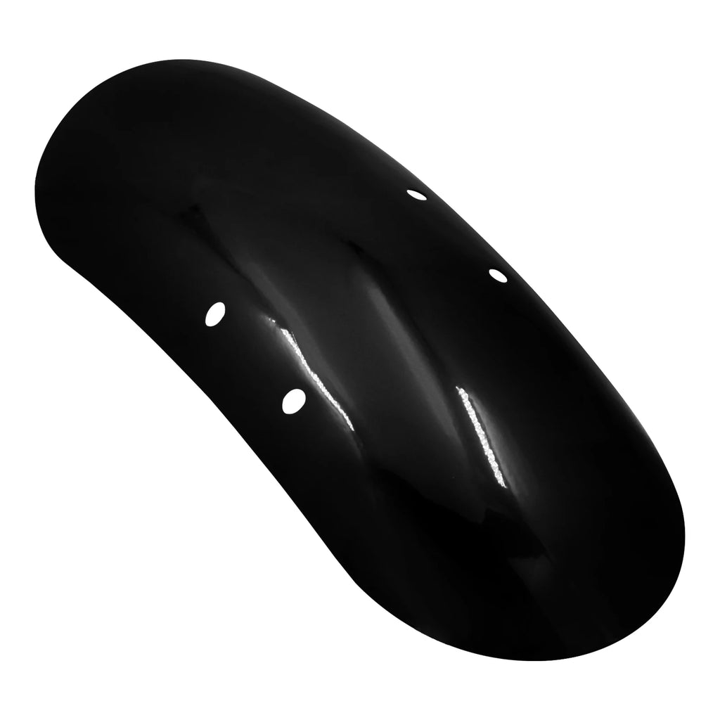 Motorcycle Metal Short Front Fender Black Custom Mudguard Cover Steel For Harley Sportster Forty - Automotive LED Light
