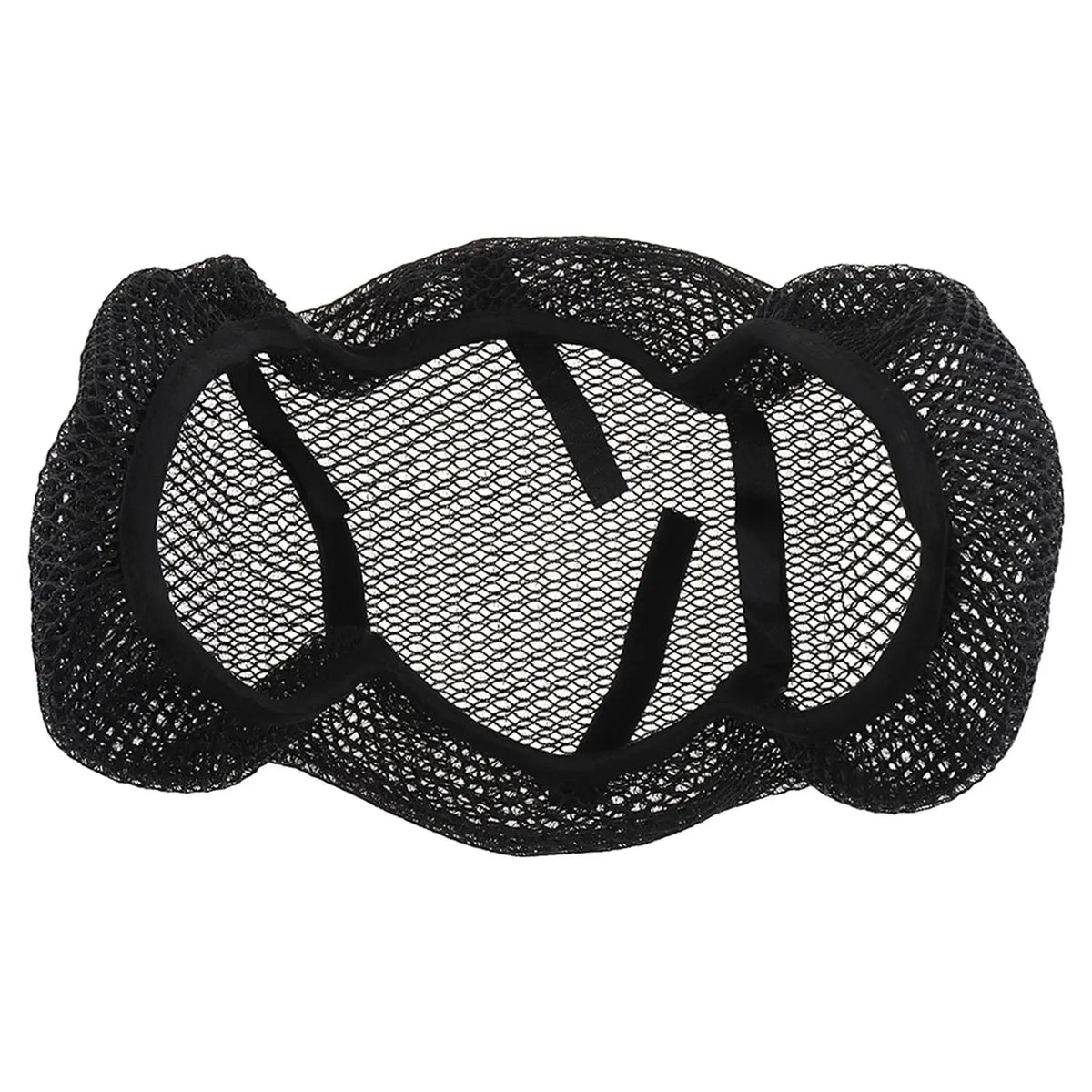 Anti Slip Motorcycle Seat Cushion Cover Net, 3D Mesh Protector for Easy to Install - Automotive LED Light