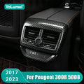 For Peugeot 3008 5008 GT 2017 2018 2019 2020 2021 2022 2023 Car Rear AC Air Condition Outlet Ven - Automotive LED Light