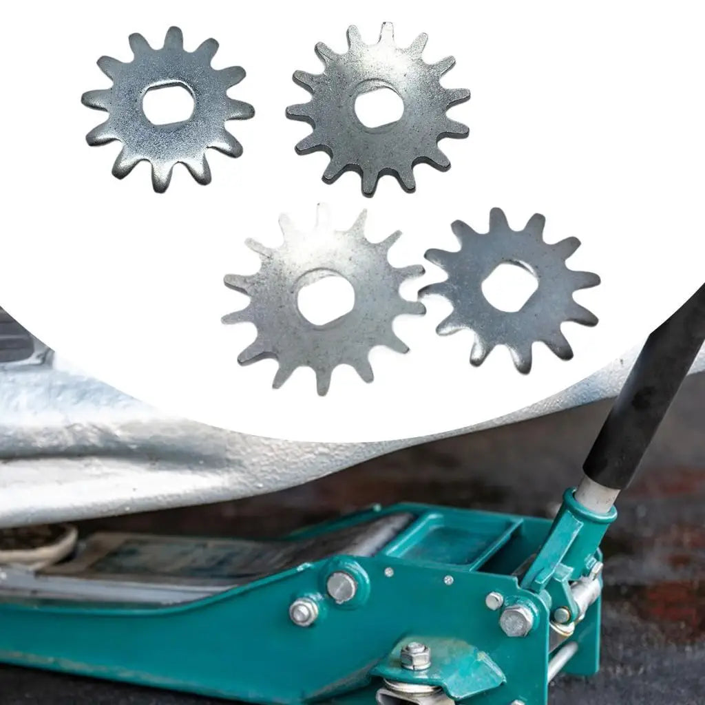 2Pcs 3T/4T Horizontal Jack Gear Easy to Install Heavy Duty Repair Fittings for Vehicle Repairing - Automotive LED Light