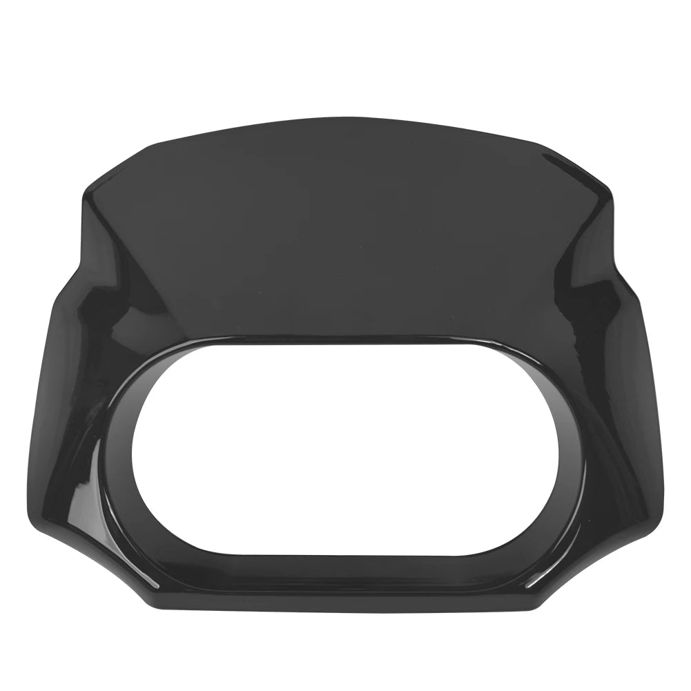 For Harley Sportster S 1250 2021-2022 Vivid Light Black Front Headlight Fairing Mask Cowl Cover  - LED Motorcycle Light