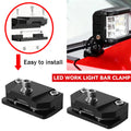 1/2Pcs LED Work Light Mount Bracket Car Headlight Holder LED Flood Lights Clamp Spotlight Stand  - Automotive LED Light