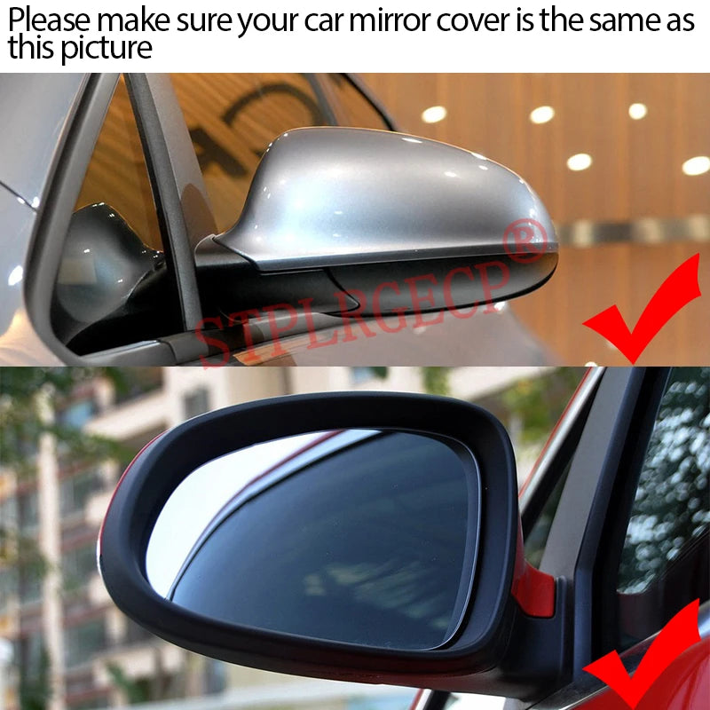 Stplrgecp Driver Side Left or Right Door Side Heated Wing Mirror Glass Lens for  for Chevrolet 2003-2009 - Automotive LE