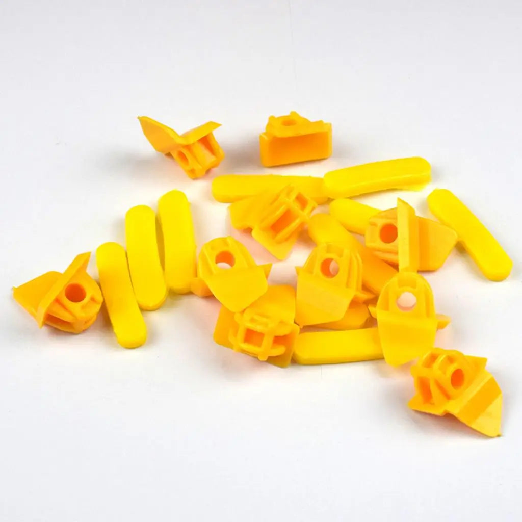 Yellow Nylon Protective Gasket Pads Bird Head Remover Tire Changer Accessory for Rim Protection - Automotive LED Light
