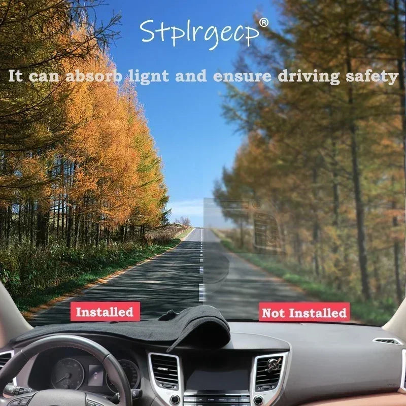 For Hyundai Santa Fe MX5 2024 2025 2026 Dashboard Cover Board Anti-Slip Mat Prot for Hyundai MX5 - Automotive LED Light