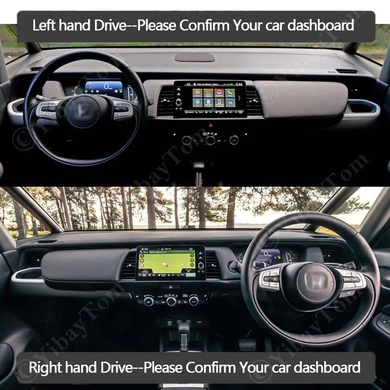 For Honda Fit Jazz GR GS 2020 2021 2022 Dashboard Cover Dash Board Shield Mat Carpet Pad Sunshad - Automotive LED Light