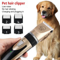 Cordless Pet Supplies Pet Hair Clipper Electric Scissors Haircut Trimmer Shaver Set For Dog Rabb - Automotive LED Light