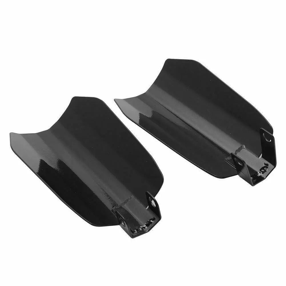 Motorcycle Black Left & Right Coffin Cut Hand Guard Guards Handguards Protector Cover For Harley - Automotive LED Light