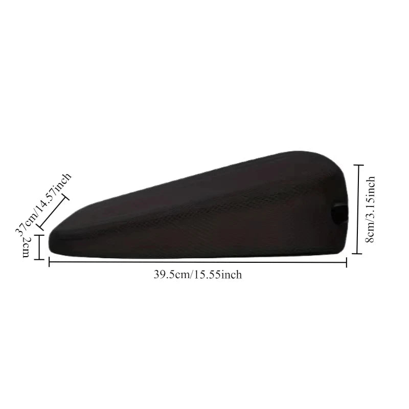 Thick Comfort Driving Seat Cushion - Breathable Polyester - Perfect Gift for Father'S Day, Anniv - Automotive LED Light