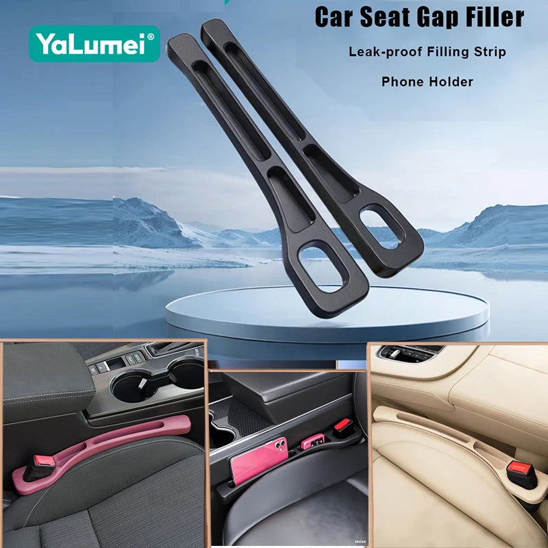 1 Pair Universal Car Seat Gap Plug Strip Side Seam Car Gap Filler Leak Proof Seat Gap Storage Or - Automotive LED Light