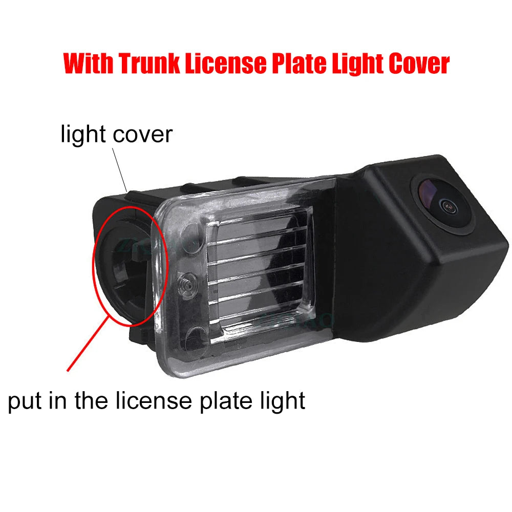 12V Car Rear View Camera PDC Parktronic Reversing Night Vision 170° Angle Access for VW B7 - Automotive LED Light