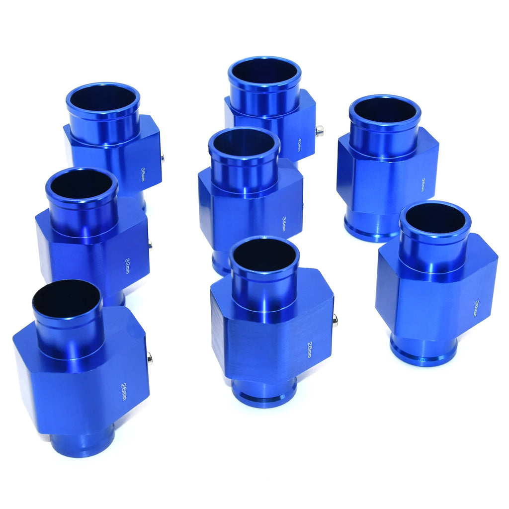 Aluminum Alloy Water Temp Gauge Radiator Temperature Joint Pipe Sensor 26~40MM Modification Sens - Automotive LED Light