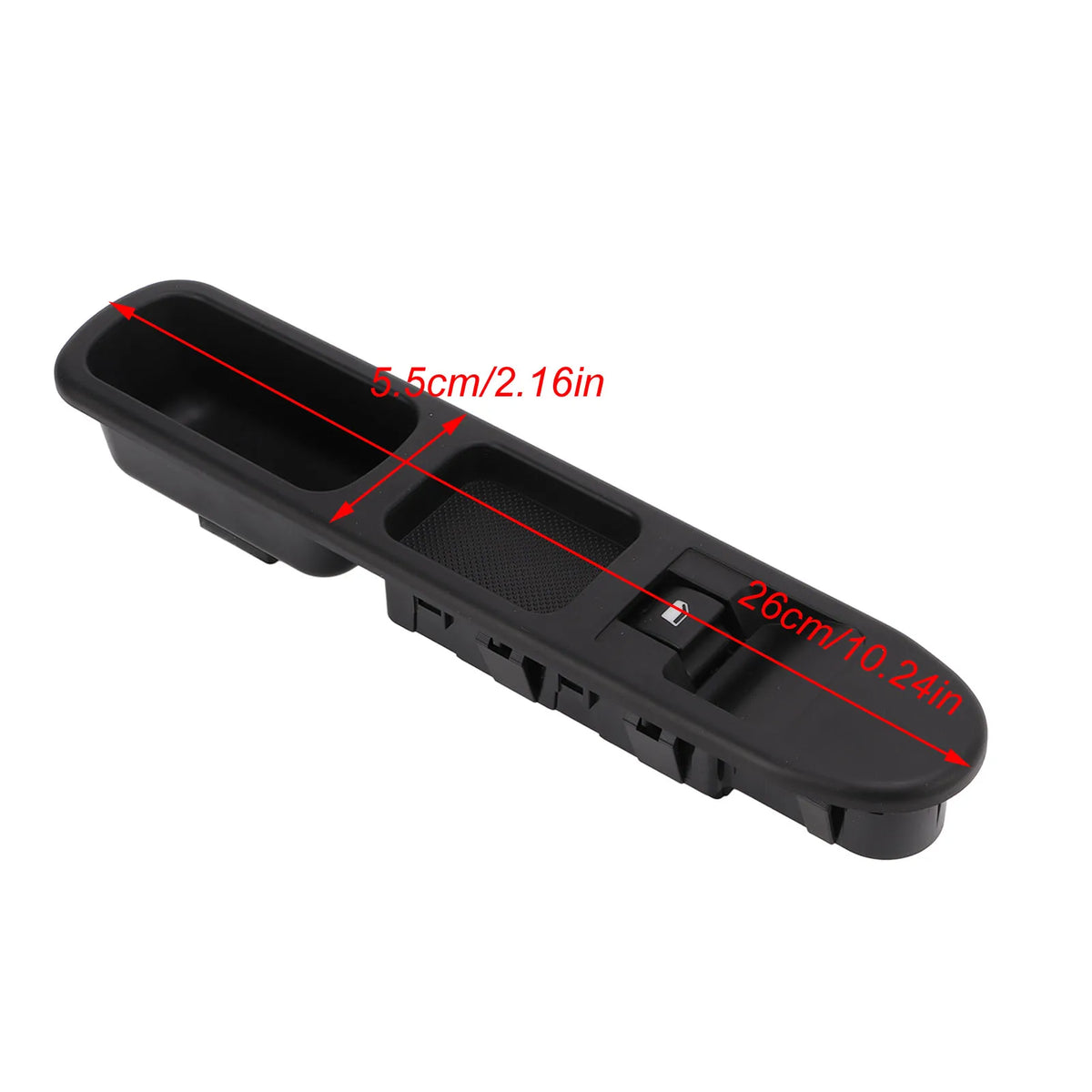 6490HQ Car Window Regulator Switch Passenger Side 6490.HQ ABS Black Sensitive Replacement for 20 - Automotive LED Light