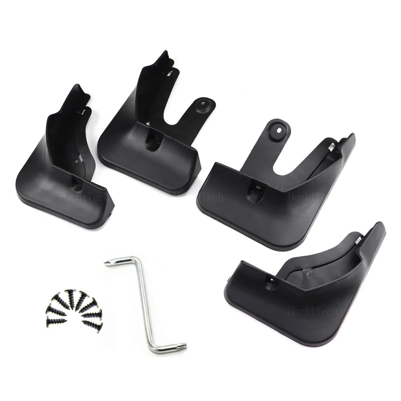 4pcs Black Mud Flaps For BYD Song Plus EV DM-i 2020-2023 Mudflaps Splash Guards  for BYD 2020-2023 - Automotive LED Ligh