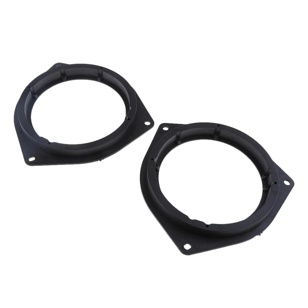 2pcs 6.5 Inch Black Speaker Adapter Bracket for / / Crown / / BYD - Automotive LED Light