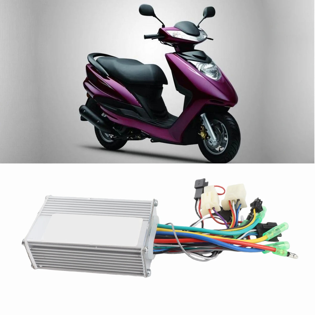 24V/36V 250W Electric Bike Brushless Controller Motor Aluminum for Electric Bicycle Scooter Cycl - Automotive LED Light